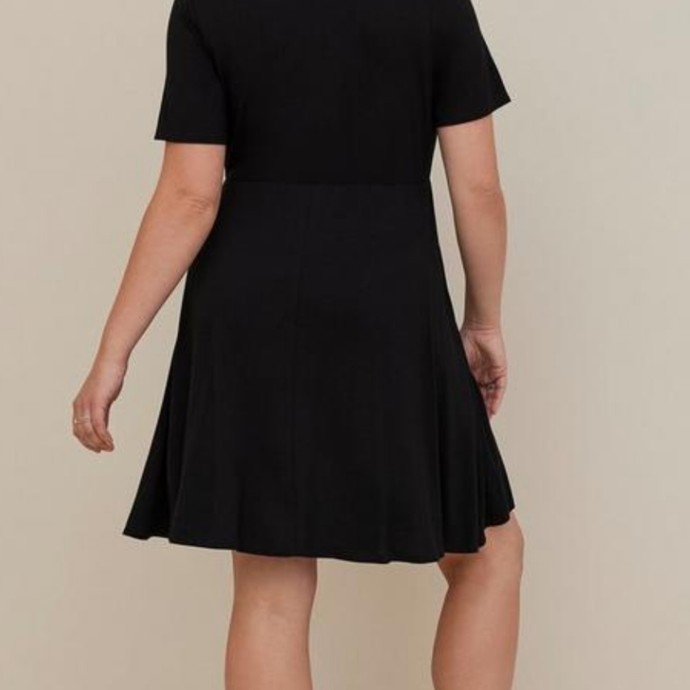 Super Soft Preppy Collar Dress Size 4 by Torrid - Picture 2 of 13